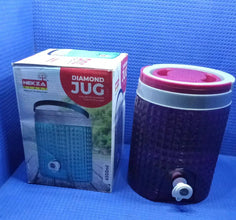 Diamond cut design plastic water jug to carrying water and other beverages. (4500Ml) - Justgrabit Inc.