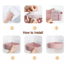 Corner Shelf Bathroom Kitchen Rack Self Adhesive Wall Mount Storage Basket - justgrabit.in | Just Grab It