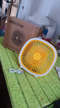 USB PORTABLE MINI DESK FAN WITH LIGHT (1 PC) - justgrabit.in | Just Grab It
