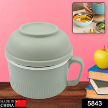 Vacuum Food Flask, Insulation Large Capacity Double Layer Structure Non Slip Labor Saving and Safe Stainless Steel Inner Tank Lunch Box/ Noodle Bowl for Camping Picnic for School Office Outdoor (1 Pc) - Justgrabit Inc.