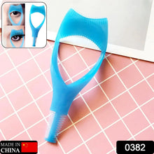 3 - in - 1 Plastic Eyelash Tool: Mascara Guide, Brush & Curler (1 Pc) - justgrabit.in | Just Grab It