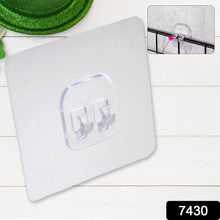 Household Self Adhesive Wall Hooks, Punch - Free Wall - Mounted Hook, Seamless Transparent No Nails Drill Waterproof Hooks for Bathroom, Kitchen, Home (1 Pc) - Justgrabit Inc.