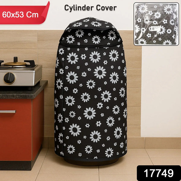 Premium LPG Cylinder Cover (60 x 53 Cm / 1 Pc) - justgrabit.in | Just Grab It