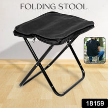 Folding Camping Stool Collapsible Camp Stool Portable Seat Travel Little Stools (1 Pc) - justgrabit.in | Just Grab It