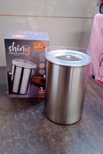 Stainless Steel Airtight Containers with See Through Lid (1 Pc / 1000 ML) - justgrabit.in | Just Grab It