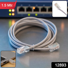 High - Speed 1.5 Meter Ethernet LAN Cable (1 Pc) - justgrabit.in | Just Grab It