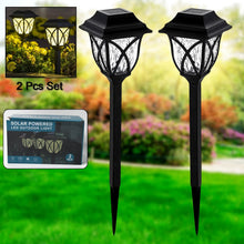 Solar Garden Lights LED Outdoor Stake Spotlight Fixture Garden Light (Pack of 2pc ) - justgrabit.in | Just Grab It