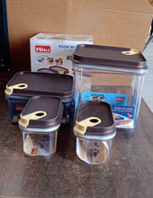 Ritu Push 'N' Lock Airtight Food Storage Container Set (4 Pc) - justgrabit.in | Just Grab It