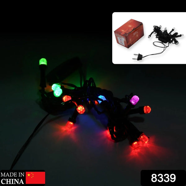 3Mtr Multi - Color LED String Lights – Indoor & Outdoor Festival Decor for Diwali, Wedding & Christmas (15 LED) - justgrabit.in | Just Grab It