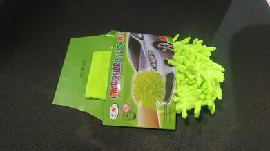Microfiber Car Wash Glove Mitt For Car,Bike,Home & Surface - justgrabit.in | Just Grab It