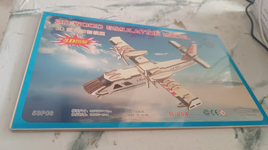 3D Wooden Aircraft Puzzle DIY Assembly Kit (Mix Design – 1 Set) - justgrabit.in | Just Grab It