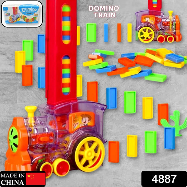 Transparent Funny Train Engine Block Set – 60 - Piece Music & Lights (Batteries Not Included) - Justgrabit Inc.