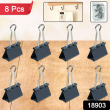 Paper Holding Binder Clips Paper Clips (8 Pcs Set / Mix Color) - Justgrabit Inc.