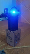 Portable Car Ashtray with Lid and Blue LED Light (1 Pc) - justgrabit.in | Just Grab It