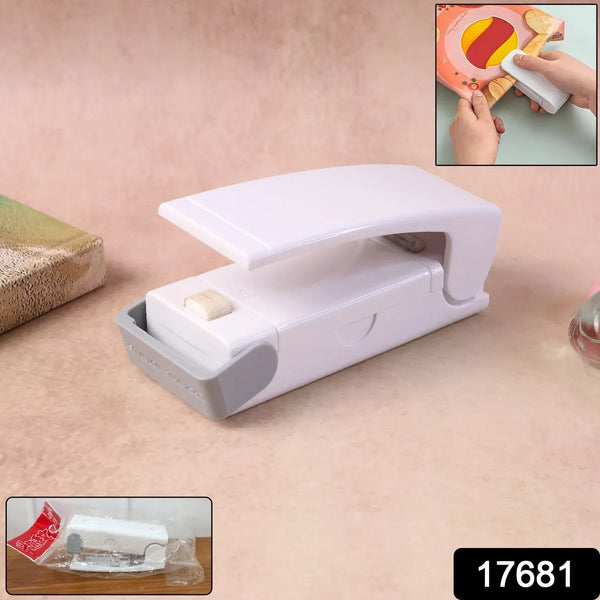 Portable Mini Heat Sealer Machine for Plastic Bags (1 Pc) - justgrabit.in | Just Grab It
