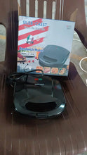 Sandwich Maker, Makes 2 Square Shape Sandwich | Non - Stick Plates| Easy to Use with Indicator Lights - Justgrabit Inc.
