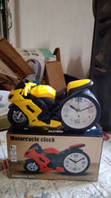 Retro Motorcycle Alarm Clock – Novelty Bike Engine Style Desk Clock - Justgrabit Inc.
