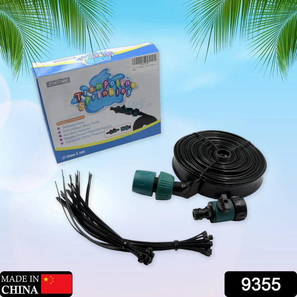 Trampoline Sprinkler for Kids - Outdoor Trampoline Water Sprinkler for Kids and Adults, Trampoline Accessories Sprinkler 39ft Long for Water Play, Games, and Summer Fun in Yards (39ft) - justgrabit.in | Just Grab It