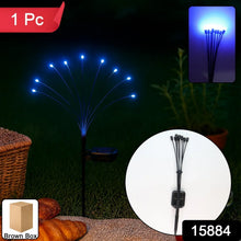 Solar LED Fiber Optic Garden Light - (1 Pc / Mix LED LIght) - justgrabit.in | Just Grab It