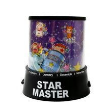 LED Projector Night Light – 3 Battery Lamps with Rotating Music, Ideal for Kids & Home Decor (1 Pc, Battery Not Included) - Justgrabit Inc.