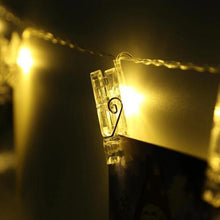 Fairy Warm White Clip Lights for Photos (10 Pcs Clip) - Justgrabit Inc.
