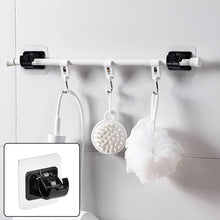 Wall - Mounted Adjustable Bathroom Hanging Rod (1 Pc) - justgrabit.in | Just Grab It