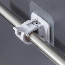 Multipurpose No - Drill Wall Mounted Adhesive Towel Rod Holder (1 Pc) - justgrabit.in | Just Grab It