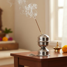 Stainless Steel Big jasmine Agarbatti Stand (1 Pc) - justgrabit.in | Just Grab It