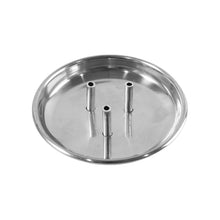 Stainless Steel Lotus Agarbatti Stand with Triple Stick Holder (1 Pc) - justgrabit.in | Just Grab It