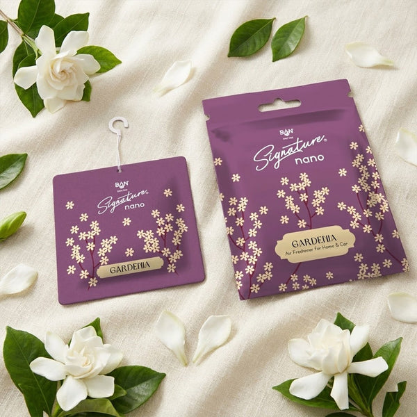 Gardenia Fragrance Hanging Air Freshener Sachet (Mix fragrance / 1 Pc / 10g) - justgrabit.in | Just Grab It
