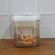Airtight Storage Container with Red Lid (1 Pc) - justgrabit.in | Just Grab It