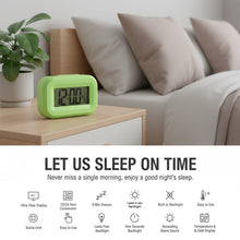 Digital Alarm Clock with Clear Display (1 Pc) - justgrabit.in | Just Grab It