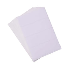 Premium All Purpose Adhesive White Labels (128 Labels) - justgrabit.in | Just Grab It