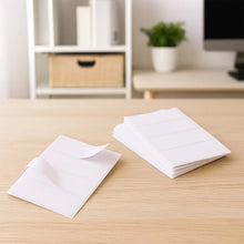 Premium All Purpose Adhesive White Labels (128 Labels) - justgrabit.in | Just Grab It