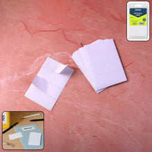 Premium All Purpose Adhesive White Labels (128 Labels) - justgrabit.in | Just Grab It
