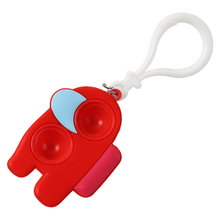 Pop - It Fidget Keychain Toy - (1 Pc / Mix Color) - justgrabit.in | Just Grab It