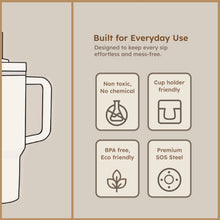 Extra Large Insulated Travel Mug, Tumbler (1200ML - 1 Pc / Mix Color) - justgrabit.in | Just Grab It