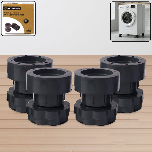 Adjustable Multipurpose AntiVibration For Appliances (Set of 4Pc) - justgrabit.in | Just Grab It