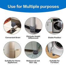 Adjustable Multipurpose AntiVibration For Appliances (Set of 4Pc) - justgrabit.in | Just Grab It