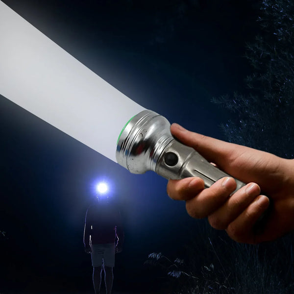 Nostalgic Flashlight,Flashlight Outdoor, Portable Nostalgic Simple Iron Outdoor Old - Fashioned Flashlight - Justgrabit Inc.