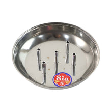 Stainless Steel Lotus Agarbatti Stand SIA - 5 (1 Pc) - justgrabit.in | Just Grab It