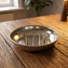 Stainless Steel Lotus Agarbatti Stand SIA - 5 (1 Pc) - justgrabit.in | Just Grab It