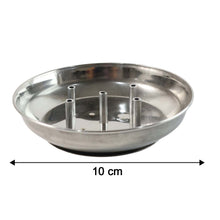 Stainless Steel Lotus Agarbatti Stand SIA - 5 (1 Pc) - justgrabit.in | Just Grab It