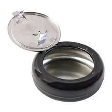 Round Smokeless Ashtray with Lid (1 Pc) - justgrabit.in | Just Grab It