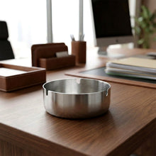 Round Tabletop Cigarette Ashtray with Multiple Rest Slots (1 Pc) - justgrabit.in | Just Grab It