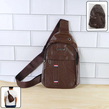 Waterproof Anti Theft Cross - body fanny pack waist bag, Shoulder Bags Chest Men Casual fashion USB Charging earphone hook Sling Travel Bag (1 Pc) - Justgrabit Inc.