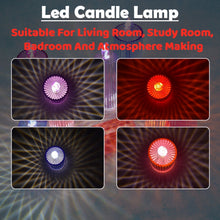 Big Simple Candles for Home Decoration, Crystal Candle Lights, Diwali (Multicolor) - justgrabit.in | Just Grab It