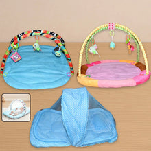 Multipurpose Baby Play Gym and Sleeping Mat (Mix Design / 1 Pc) - Justgrabit Inc.