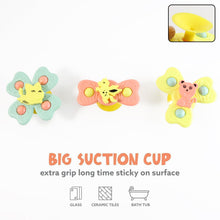 Buzzy Baby Spinner Toy Set – Suction Cup Spinning Toys (3 Pc Set) - justgrabit.in | Just Grab It
