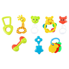 Baby Rattle Toy Collection for Infants 8 Pcs Set - justgrabit.in | Just Grab It